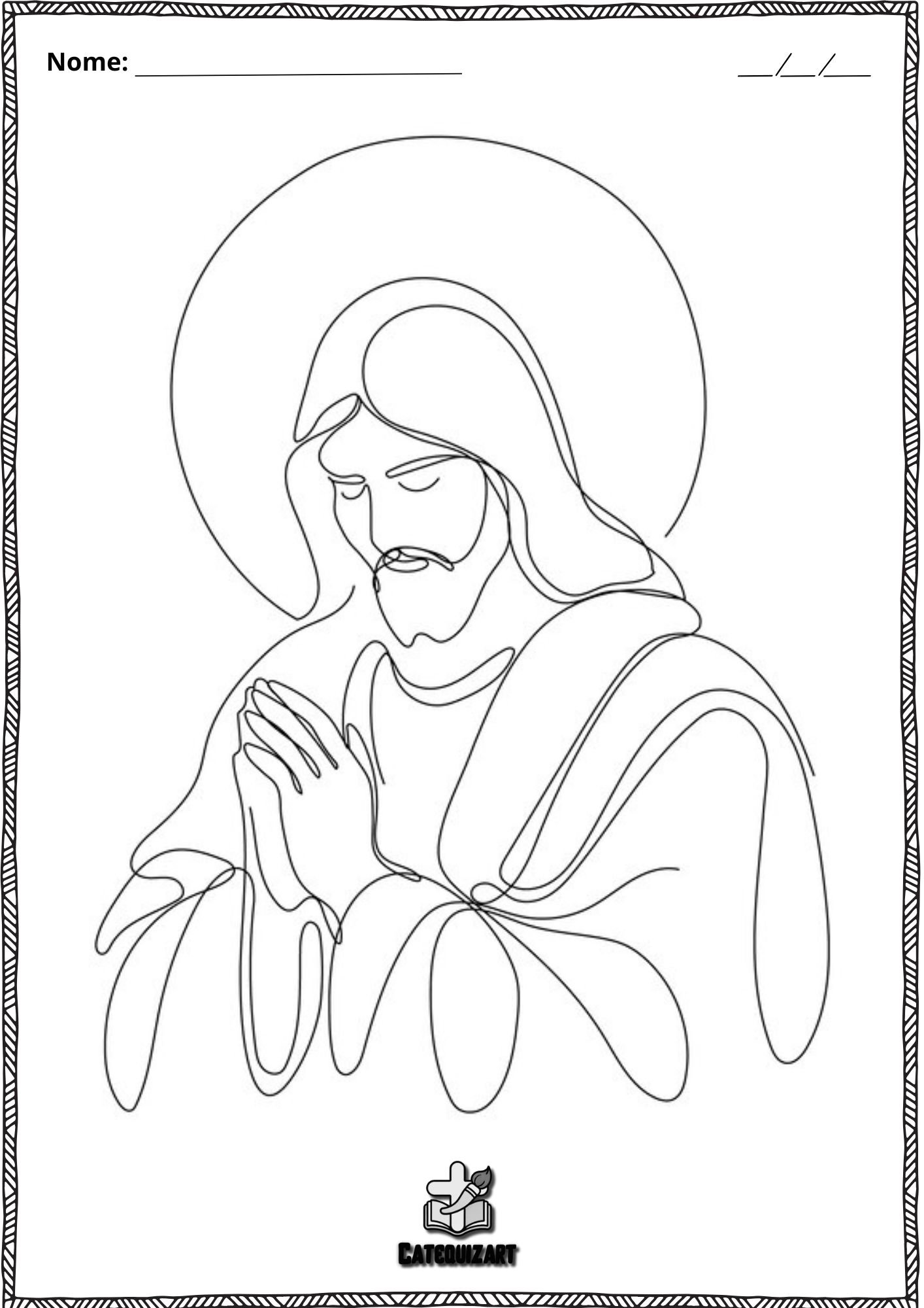 Desenhos Bíblicos para Colorir
